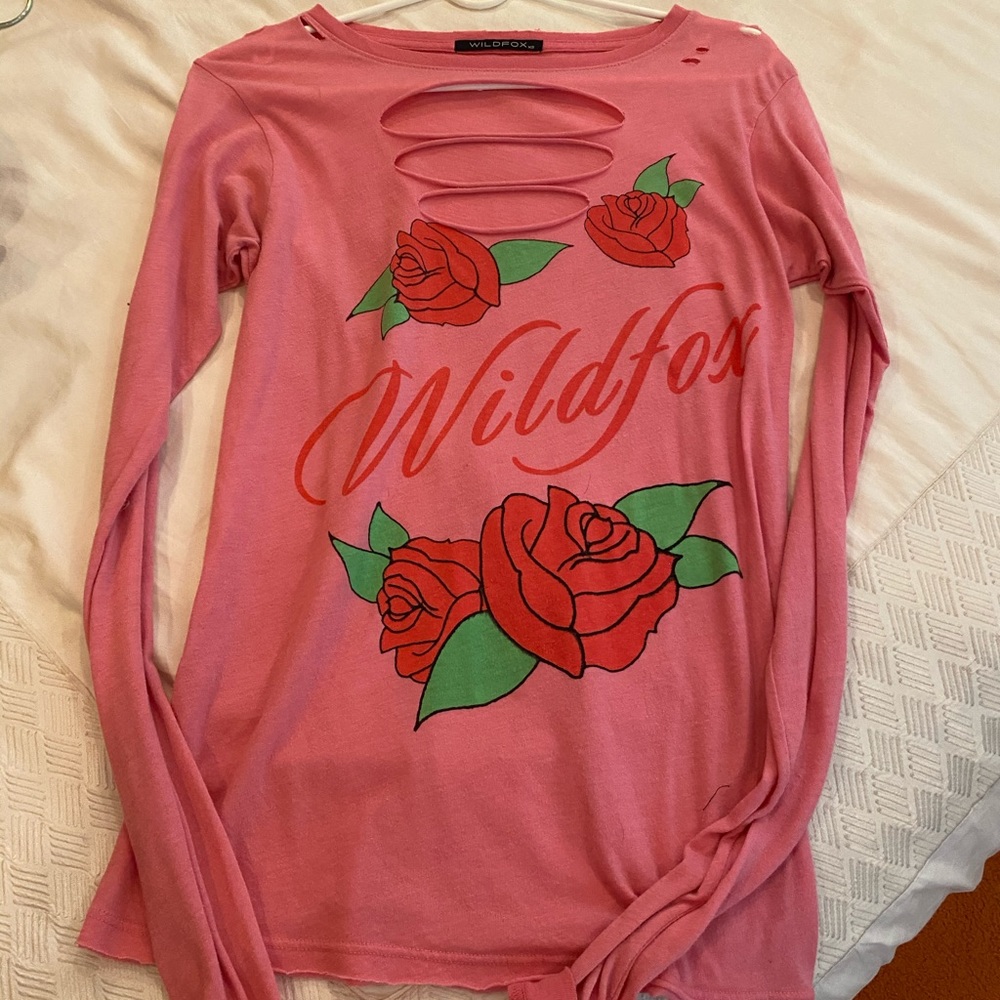 Vintage WILDFOX long sleeve shirt